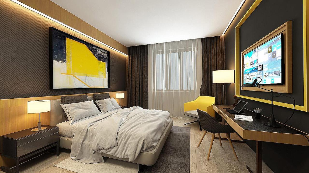 Maccani Black Luxury Suites Belgrade Luaran gambar